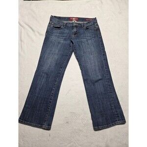 Lucky Brand Women's Jeans Sweet 'N Crop Size 4/27 Medium/Dark Blue Denim Casual